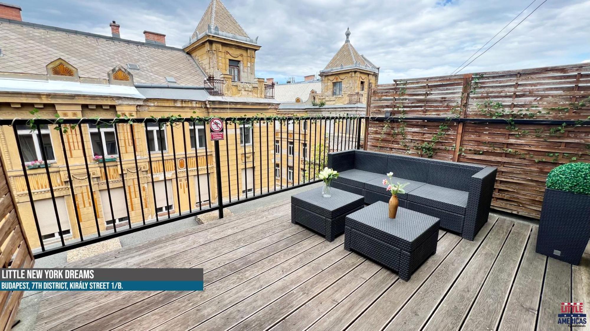 Little Americas New York Rooftop Terrace * Budapest